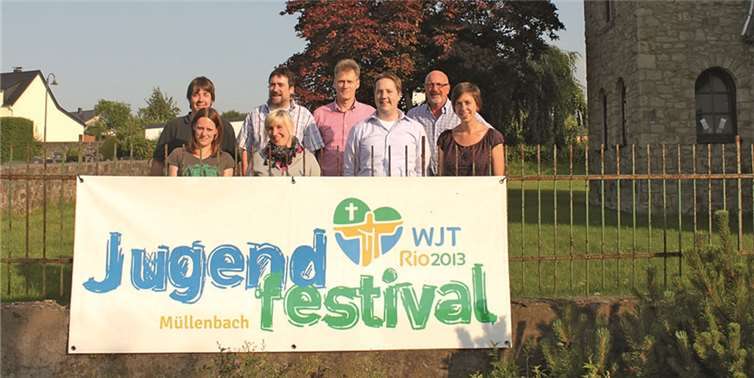 Das Orga-Team des Jugendfestivals Müllenbach blickt auf eine tolle Veranstaltung zurück.privat