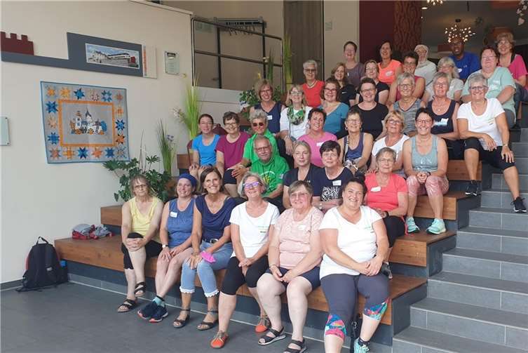 Das Organisationsteam der Neuwieder Frauenselbsthilfegruppe nach Krebs organisierte ein drei-tägiges Powercamp in der Jugendherberge, Leutesdorf. Foto: privat