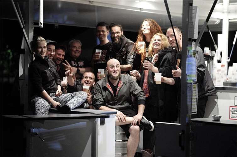 Das Orgateam des Latscho Festival.  Quelle: Kulturverein Latscho Koblenz