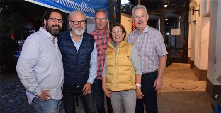 Das Orgateam mit Olli Wolf, Thomas Spitz, Heinz Haubrichs, Angela Ickenrot und Bürgermeister Stefan Raetz freut sich über den großen Erfolg.Fotos: -EICH-