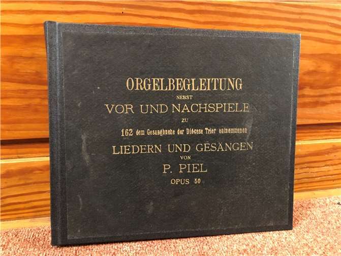Orgelbuch wird übergeben Das Orgelbuch wird am Sonntag, 9. Oktober übergeben. Fotos: privat