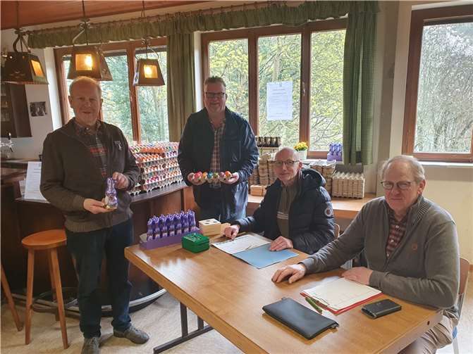 Das Ostereierschießen in Brohl war ein voller Erfolg.  Foto: Martin Schnitker,