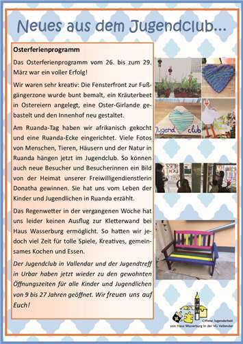 Das Osterferienprogramm war ein voller Erfolg!privat