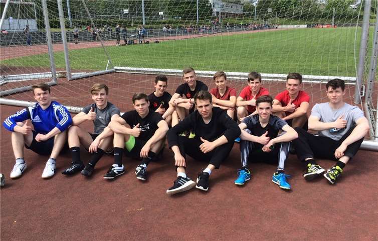 Das PJG-Team beim Regionalvorentscheid in Mayen.privat