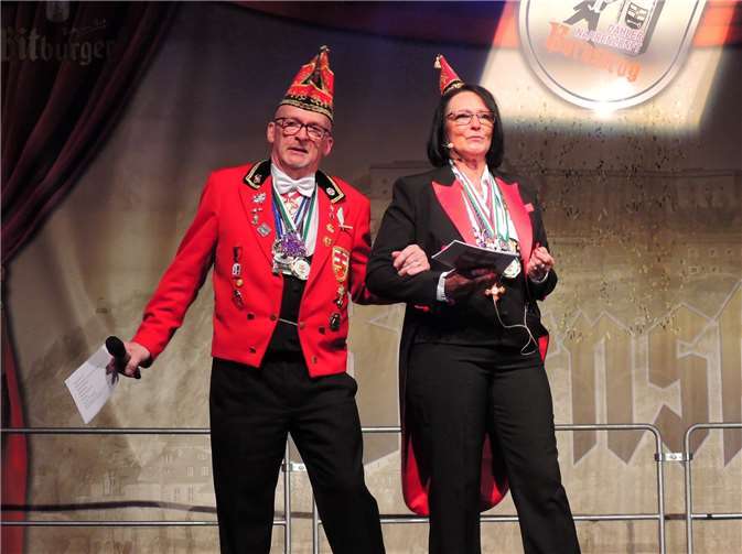 Das Paar, das alles im Griff hatte auf der Bornskrug-Bühne: Peter Kraemer und Dagmar Mallmann.