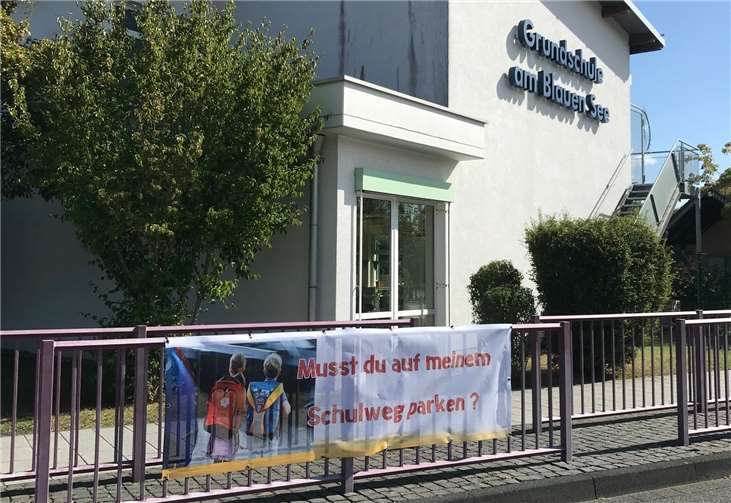 Das Parken auf dem Bürgersteig führte häufiger zu Problemen.