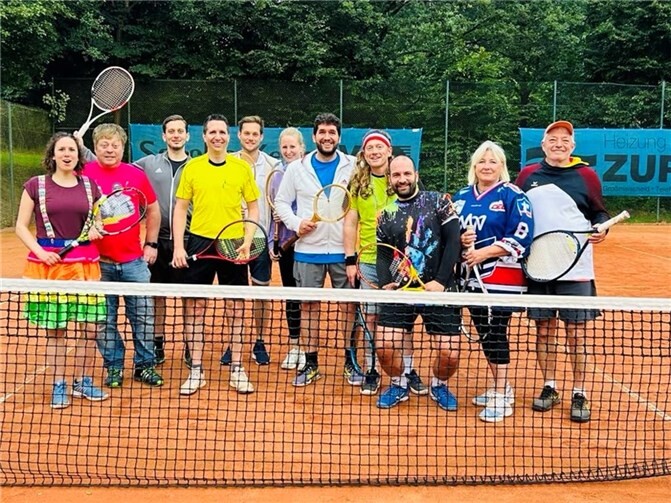 Das Partyturnier war wieder ein voller Erfolg. Foto: TC Maischeid