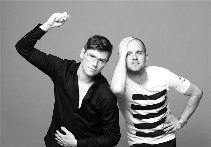 Das Percussion-Duo KrausFrink.Foto: privat