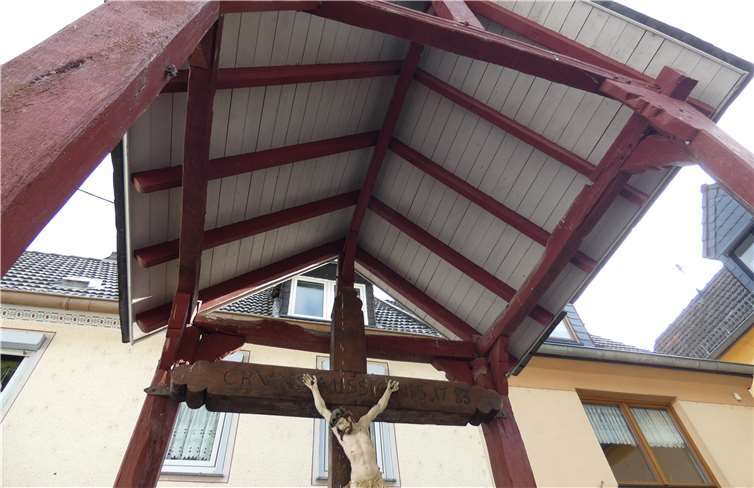 Das Pestkreuz in Sayn soll wieder aufgefrischt werden. Foto: privat