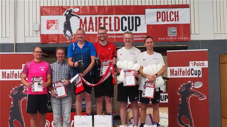 Das Polcher Doppel Felix Hammelmann und Lutz Noeske erreichten Platz 1.  Fotos: privat