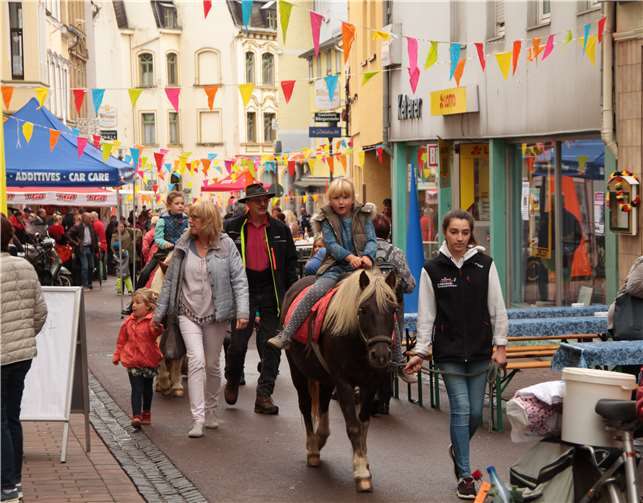 Das Ponyreiten kam bei den jungen Besuchern sehr gut an. MFU