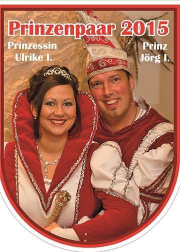 Das Prinzenpaar freut sich auf die närrische Zeit. privat