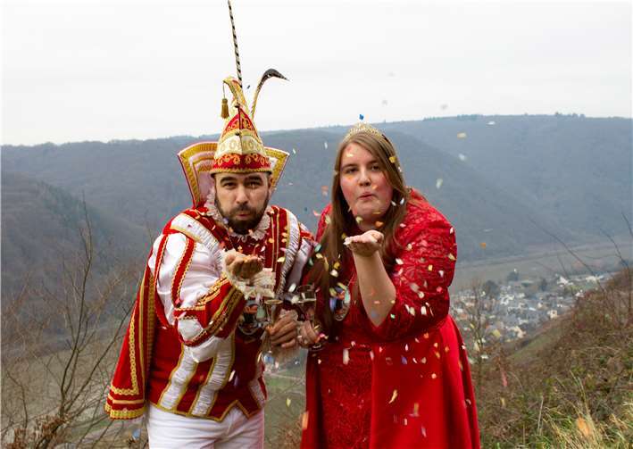 Das Prinzenpaar freut sich auf zahlreiches Erscheinen zu den Karnevalsevents. Foto: privat