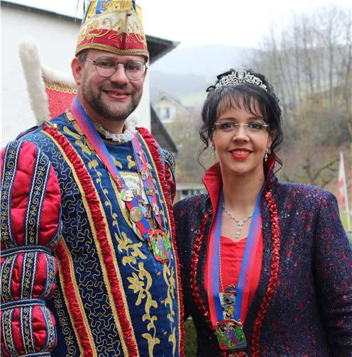 Das Prinzpaar 2020 Prinz Börn II. & Prinzessin Elena I. Foto: privat