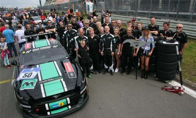 Das Privatteam Wölfling Racing mit dem Montaplast Mustang mit Namen „Sally“. MSC Adenau/Florian Hanf – www.n1927.de