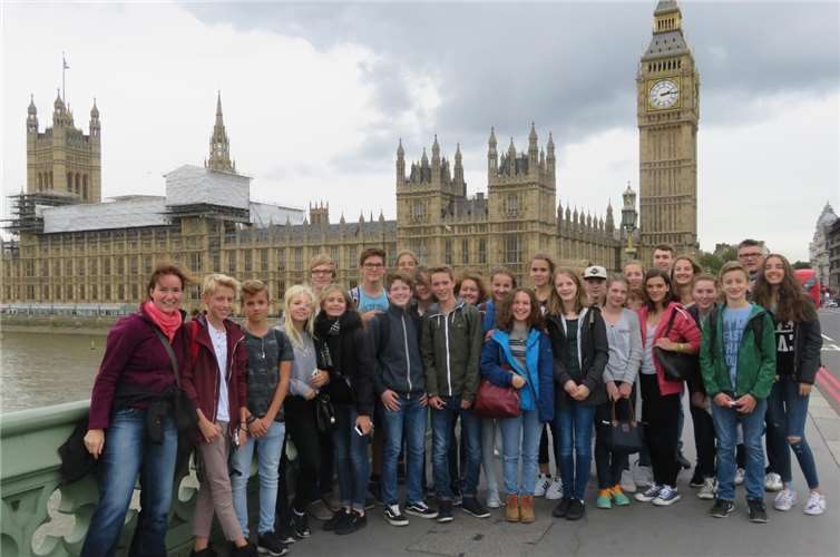 Das Programm der ereignisreichen Woche war gut gefüllt. Ein Besuch in London gehörte natürlich auch dazu. privat