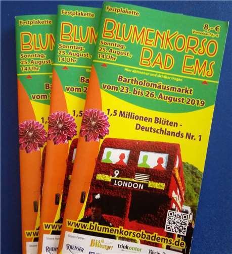 Das Programmheft gibt es an vielen bekannten Stellen. Foto: Bartholomäusmarktverein e. V. Bad Ems