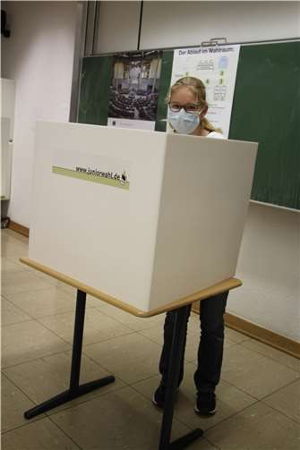 Das Projekt „Juniorwahl“ am Städtischen Gymnasium Rheinbach war erneut ein voller Erfolg.Foto: privat