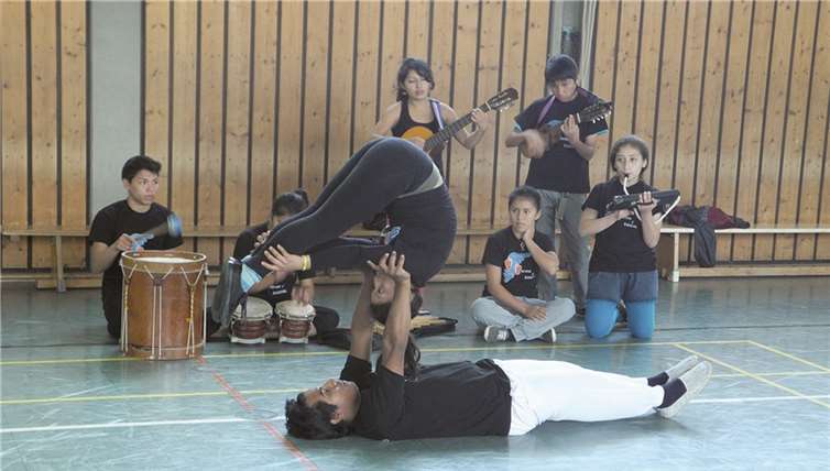 Das Projekt „Kinder-Kulturkarawane“ wartet mit Theater, Zirkus, Musik, Tanz und bildender Kunst auf. privat