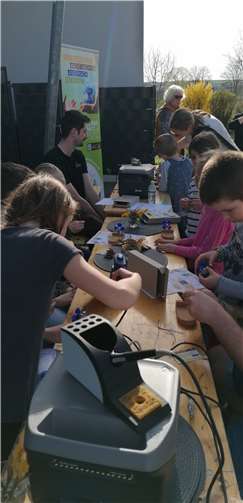 Das Projekt „Warum Solarenergie?“ vom Makerspace MYK. Foto: privat