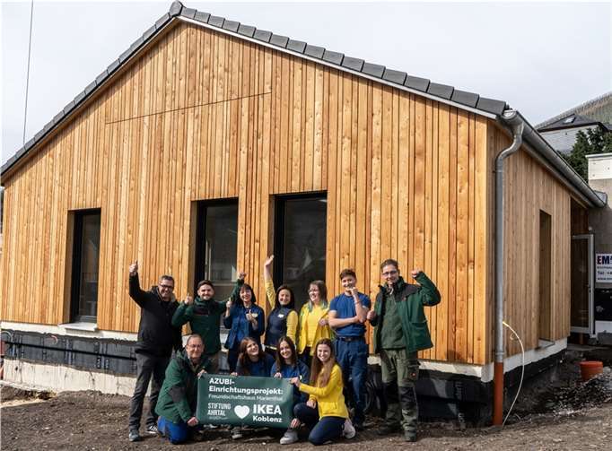 Das Projekt im Dorfzentrum von Marienthal ist eine ganz besondere gemeinschaftliche Aktion.  Foto:Nick Falkner