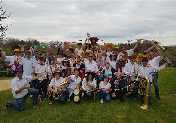 Das Projektorchester Kesseling-Insul rockt am Samstag die Hocheifelhalle.  privat