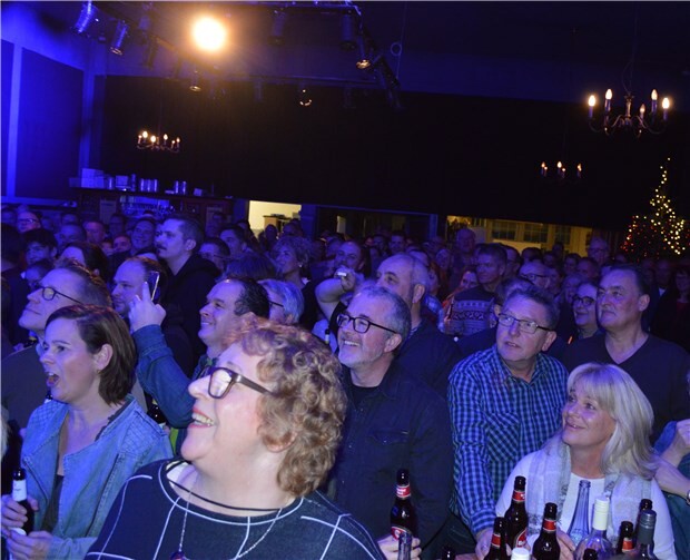 Das Publikum war hellauf begeistert.
