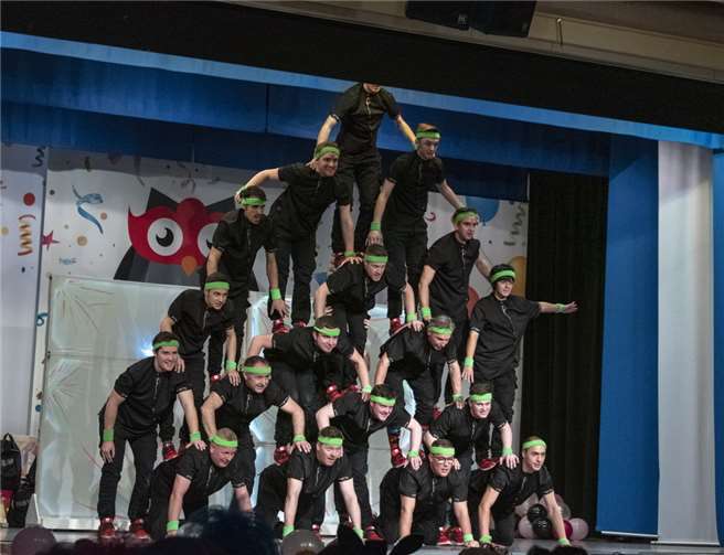 Das Publikum war von dem buntem Programm begeistert.Fotos: privat