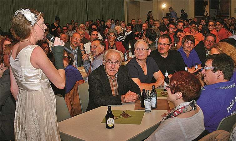 Das Publikum wurde immer wieder in das Geschehen einbezogen.