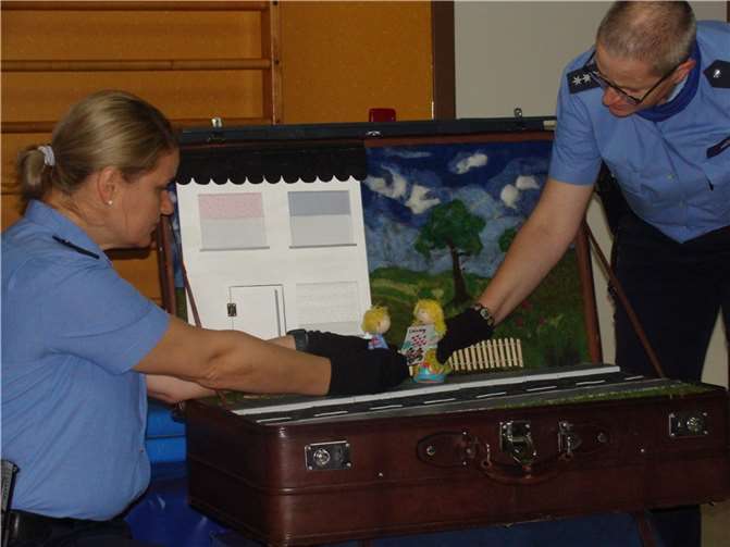 Das Puppentheater mit Lotta und Ben. Foto: privat