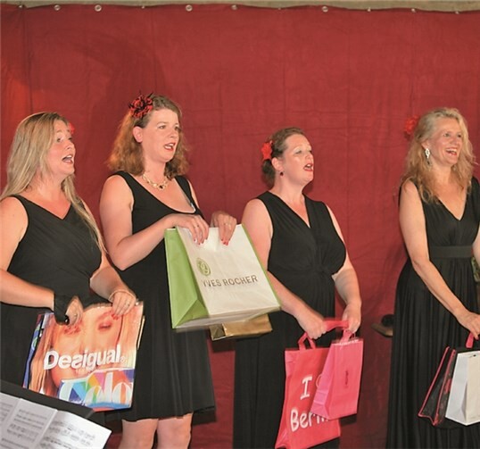 Das Quartett „Sopranodrama“ begeisterte das Publikum im Château Merl in Meckenheim.privat
