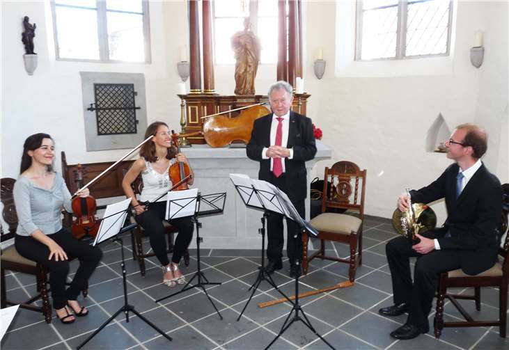 Das Quartett verzauberte die Zuhörer mit einem hinreißenden Konzert.