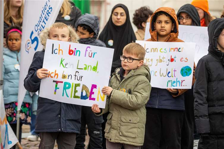 Das „Quartier für alle“ der Stadt Selters hatte zu einer Kundgebung eingeladen.