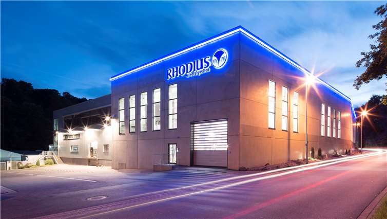 Das RHODIUS Werk in Burgbrohl.Foto: privat