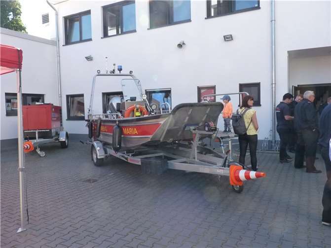 Das RTB (Rettungsboot) ist in Bad Breisig stationiert.