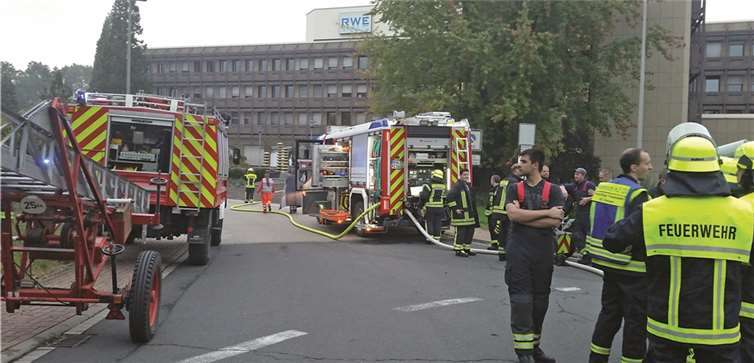 Das RWE Verwaltungsgebäude in der Rauschermühle in Saffig diente unlängst der Verbandsgemeinde Pellenz als Übungsprojekt für eine Alarmübung. Westnetz GmbH