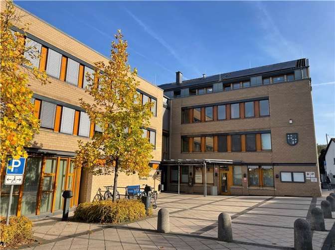 Das Rathaus der Verbandsgemeinde Linz.  Foto: ROB