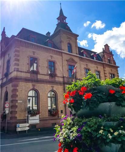 Das Rathaus in der Kirchstraße kann ebenso wie die anderen Verwaltungsgebäude nur nach vorheriger Terminabsprache besucht werden. Foto: Eva Dreiser / Stadtverwaltung Lahnstein