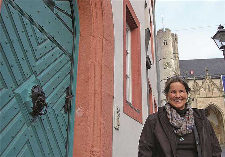 Das Rathaus in unmittelbarer Nähe der Stiftskirche ist schon fast zu ihrem zweiten Zuhause geworden.