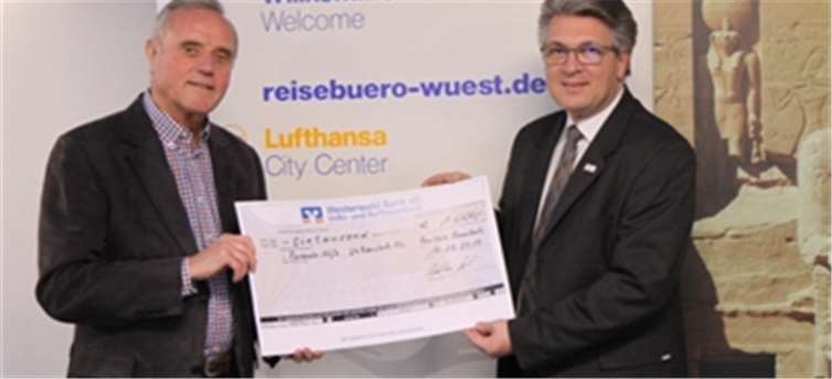 Das Reisebuero-wuest.de Lufthansa City Center unterstützt das Bildungsprojekt in Ruanda mit 1.000 Euro. Privat