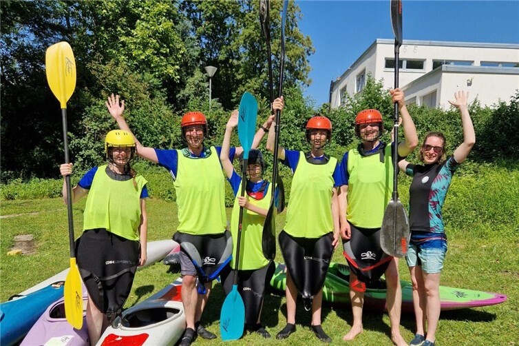 Das Remagener Kanu-Polo-Team