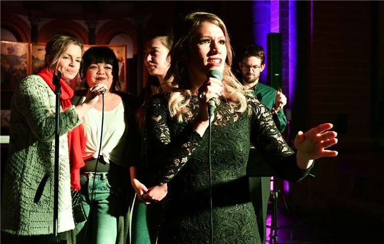 Das Repertoire umfasste Gospel und Soul mit viel Dynamik.