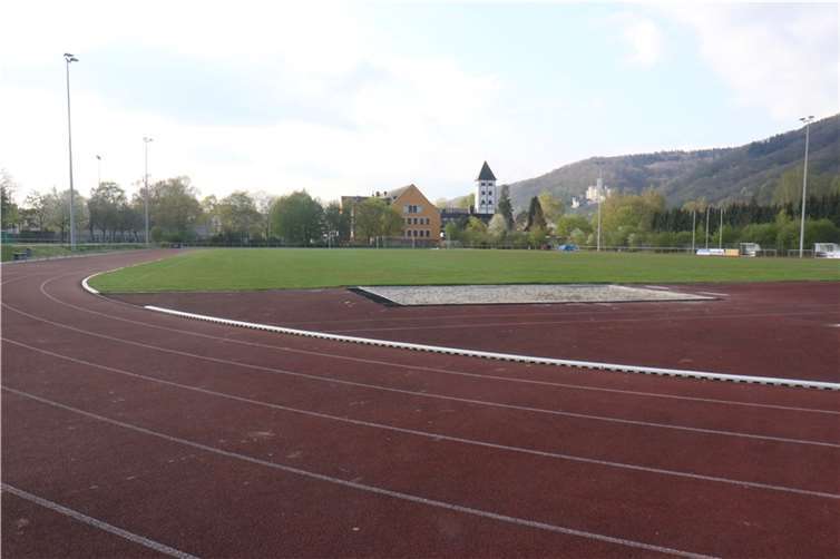 Das Rhein-Lahn-Stadion.  Foto: TGO