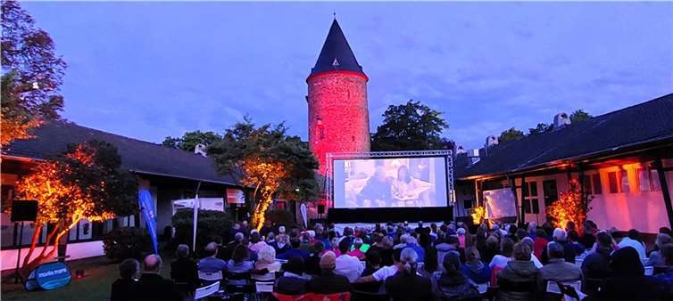 Das Rheinbacher Sommerkino der Bürgerstiftung „Wir für Rheinbach“.  Foto: Alfred Eich