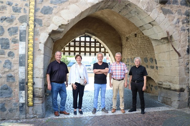 Ernennung von Richard Wester als erster StadtStrünzer in Linz am Rhein
