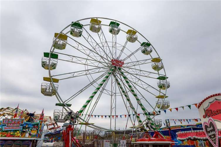 Das Riesenrad auf der Osterkirmes.Foto: privat