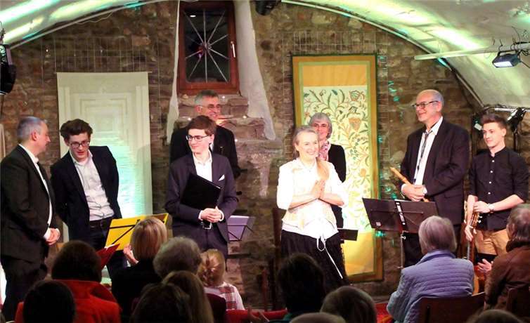 Das Rigomagus Consort und Angelika Krohne zogen das Publikum in ihren Bann. privat