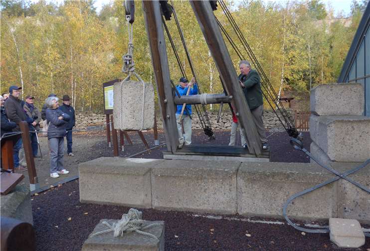 Das Römerbergwerk Meurin war ein Ziel der Tagesfahrt.privat