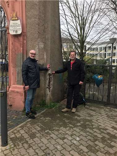 Das Rokkoko-Portal in der Weißer Gasse. Foto: privat