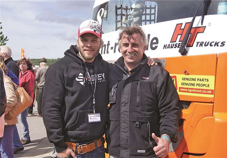 Das S.L.Truck Racing Team wird weiterhin alles geben, um das Publikum zu begeistern. privat